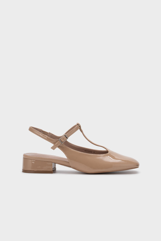 T-BAR SLINGBACK HEEL PUMP