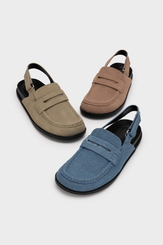 SLINGBACK LOAFERS