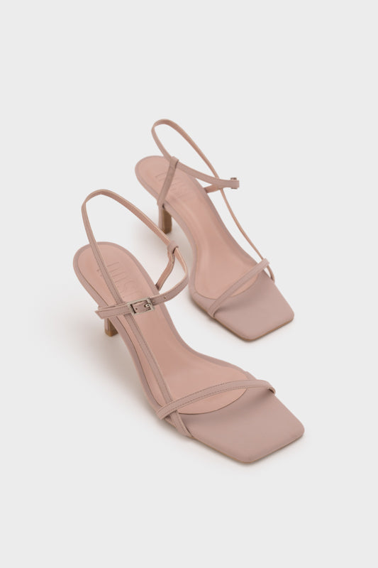 ANKLE STRAPPY HEEL SANDAL