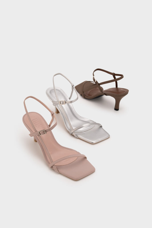 ANKLE STRAPPY HEEL SANDAL