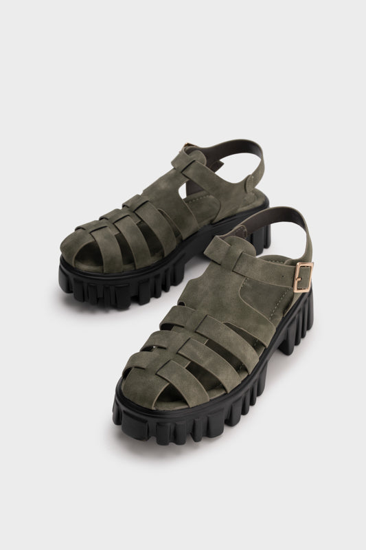 FISHERMAN PLATFORM SANDAL