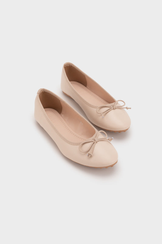 RIBBON BOW FLAT BALLET