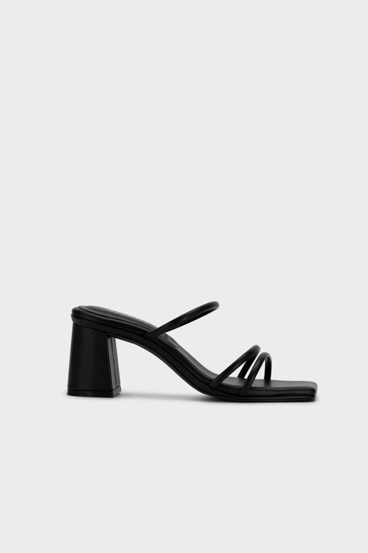 CLOUDFOAM STRAPPY BLOCK HEEL SLIDE