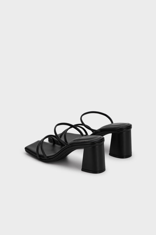 CLOUDFOAM STRAPPY BLOCK HEEL SLIDE