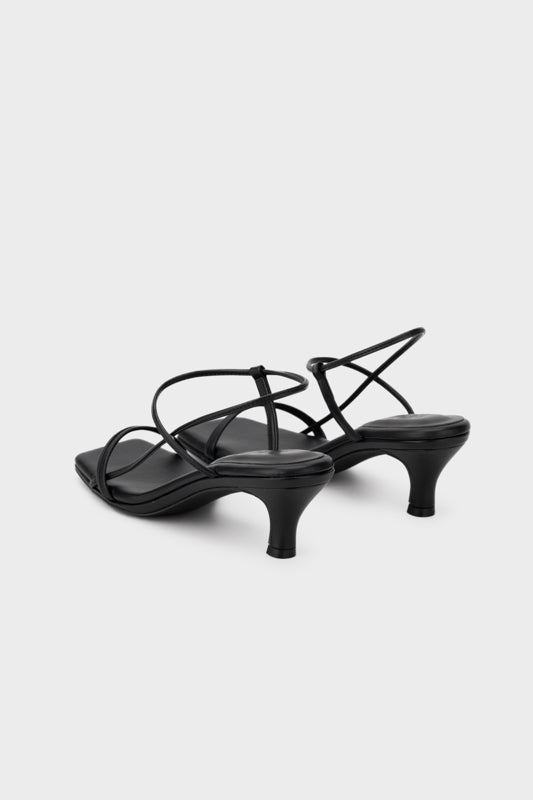 STRAPPY COMFORT INSOLE HEEL SANDAL - Nose