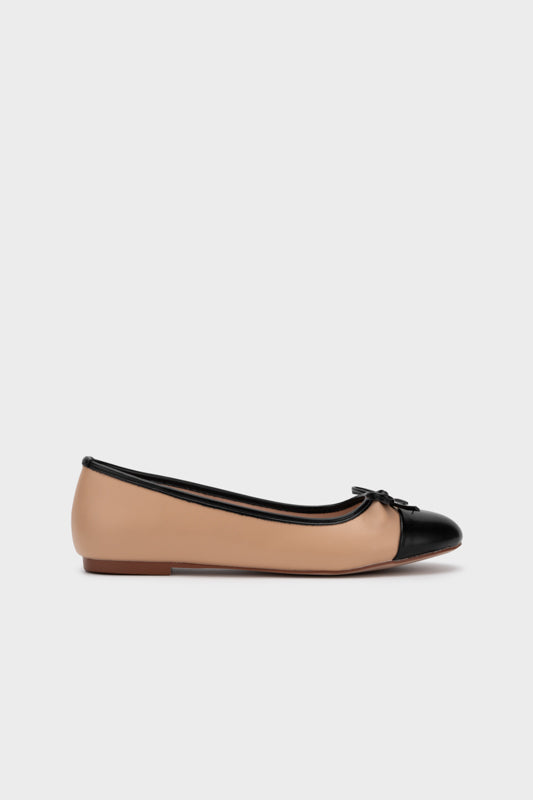 ROUND TOE BALLERINA FLAT